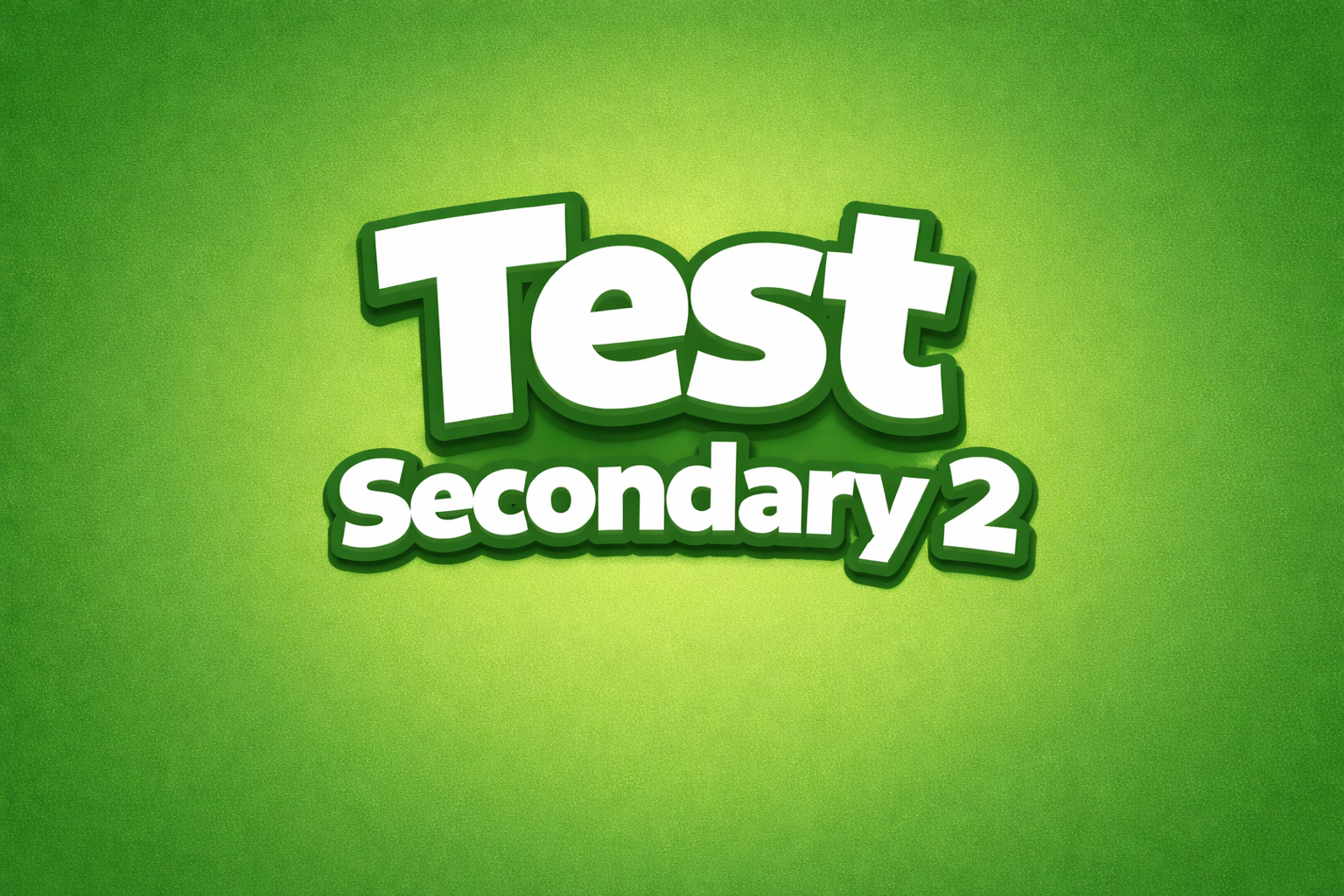 Secondary two - Test 1